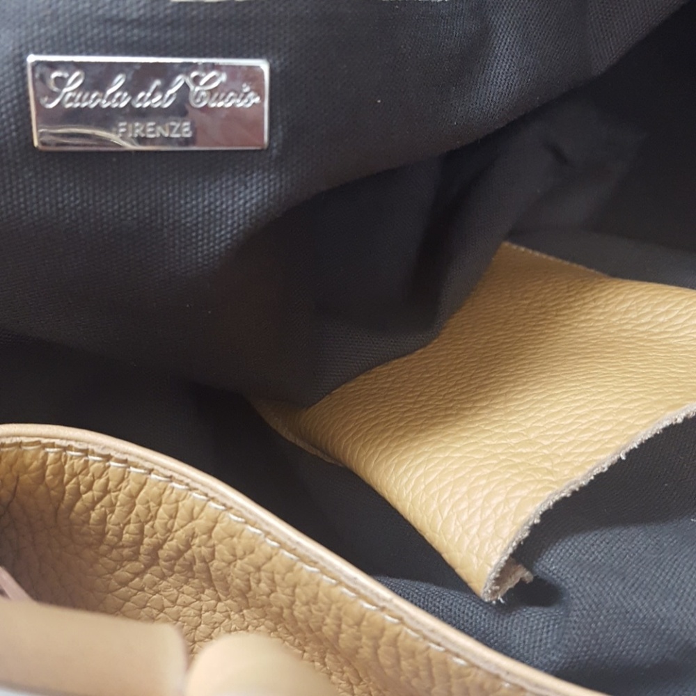 Scuola Del Cuoio Firenze Leather Bag - Picture 7 of 8